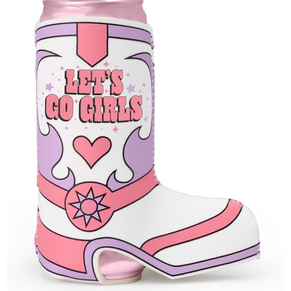 16 “Let’s Go Girls” drink cozy. 2 packs of 8!